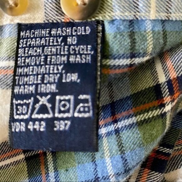 Nautica Cotton Long Sleeve Button Down Shirt Large - Picture 9 of 9